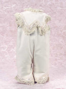 Large Lace-Edged Cotton Teddy Undergarment