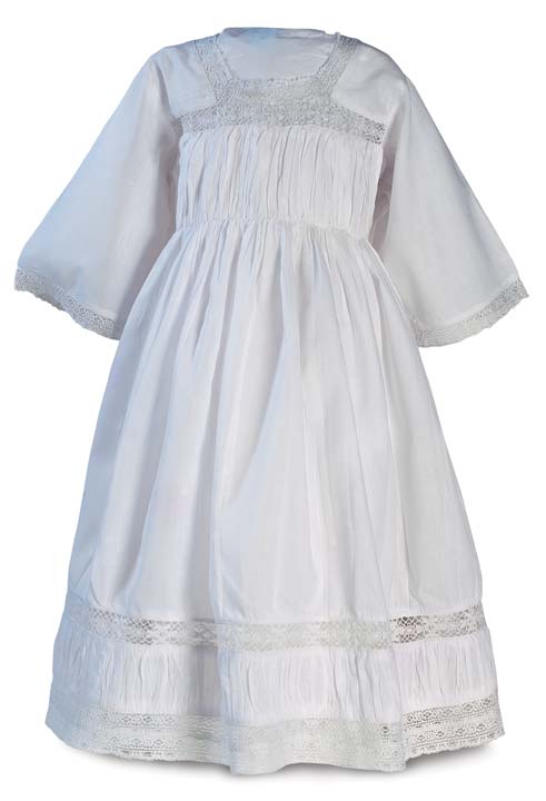 White Cotton Summer Dress