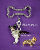 Mini-Dachshund and Bone Brooch