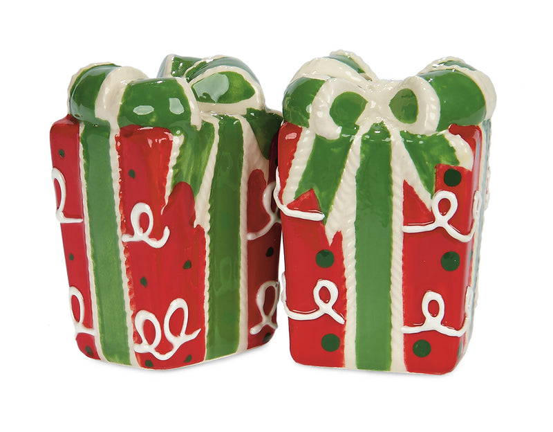 Ceramic Gift Box Salt & Pepper Shakers