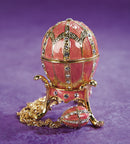 Coral Egg and Necklace