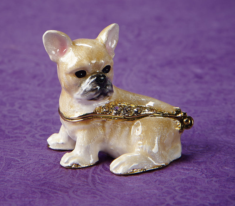 French Bulldog Trinket Box