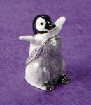 Flippity Penguin Trinket Box