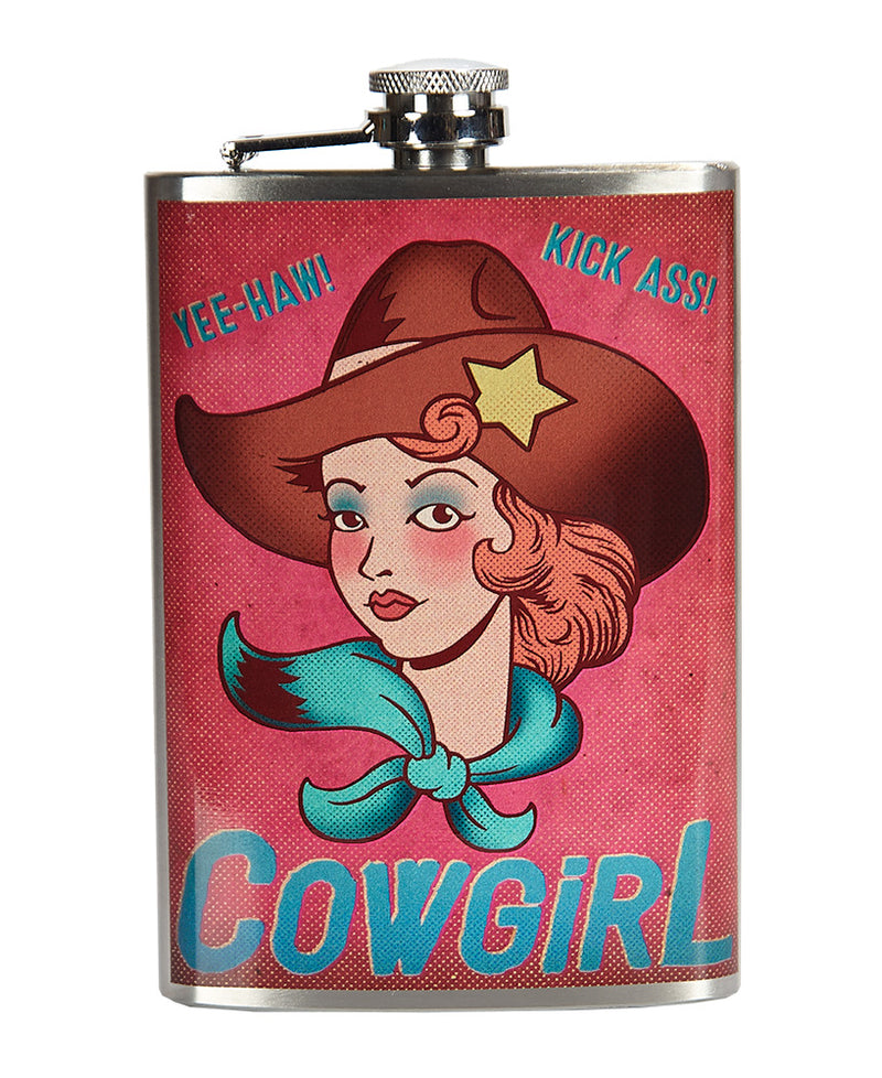 Cowgirl Flask