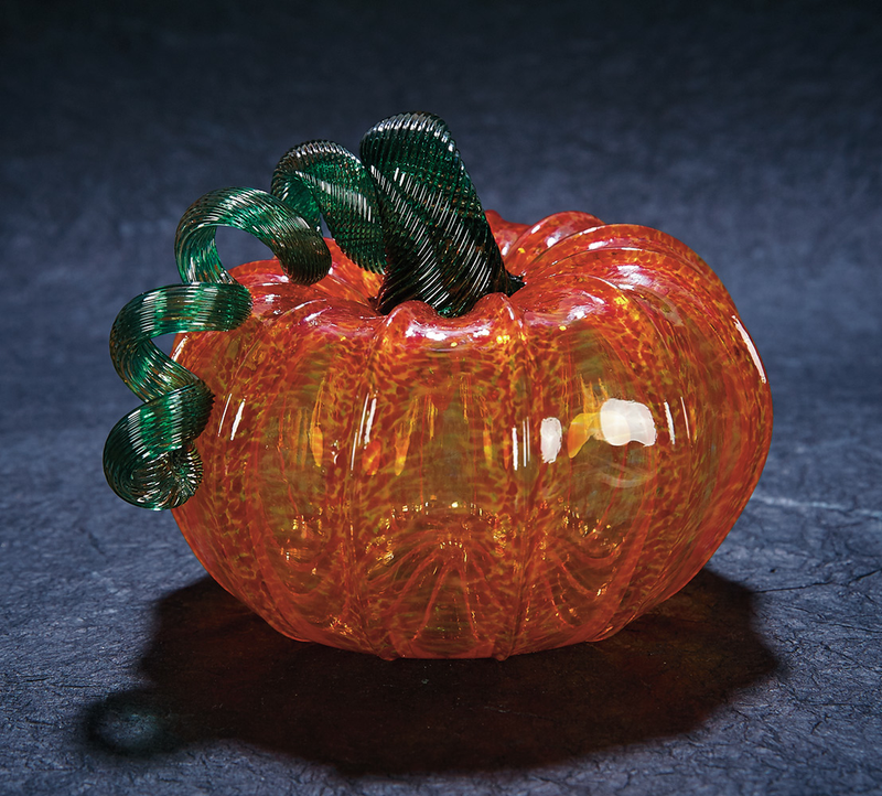 Blown Glass Pumpkin