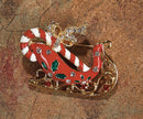 Santa's Sleigh Pin