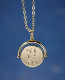 You, Me, Oui Spin Necklace