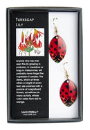 Turkscap Lily Earrings