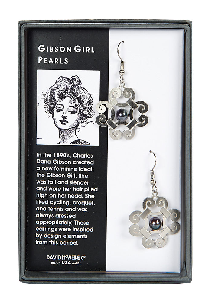 GIBSON GIRL PEARLS Earrings
