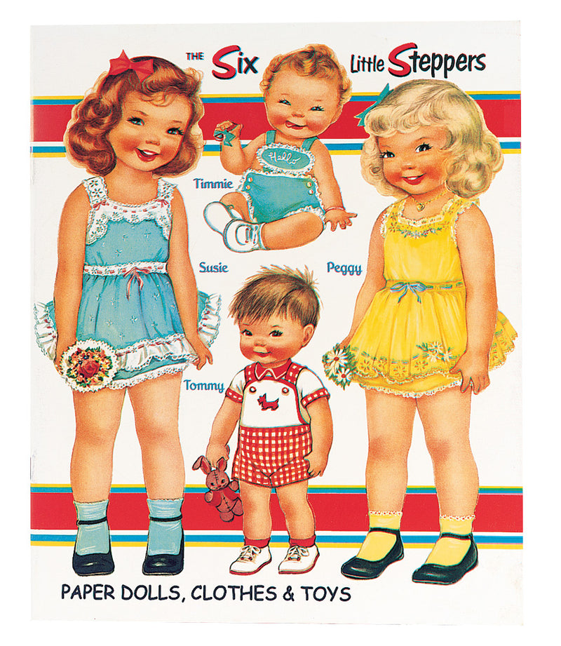 The Six Little Steppers Paper Dolls