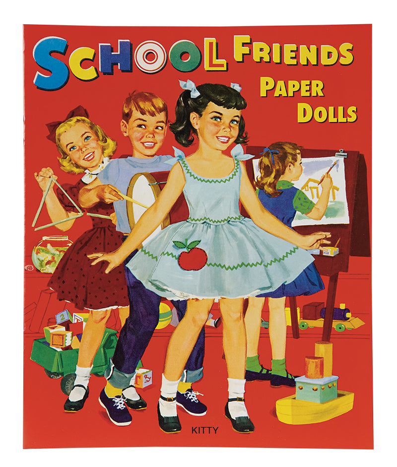 School Friends Paper Doll