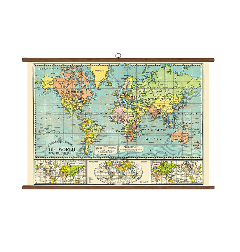 Map Chart of The World