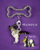 Shih Tzu and Bone Brooch