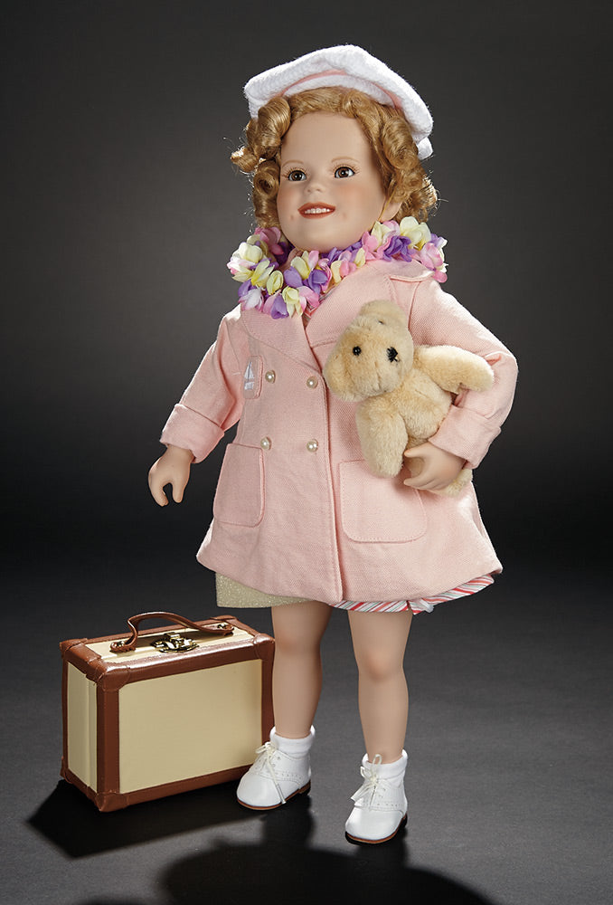 Bisque "First Vacation" Shirley Temple Doll from Shirley Temple's Personal Archivesrchives