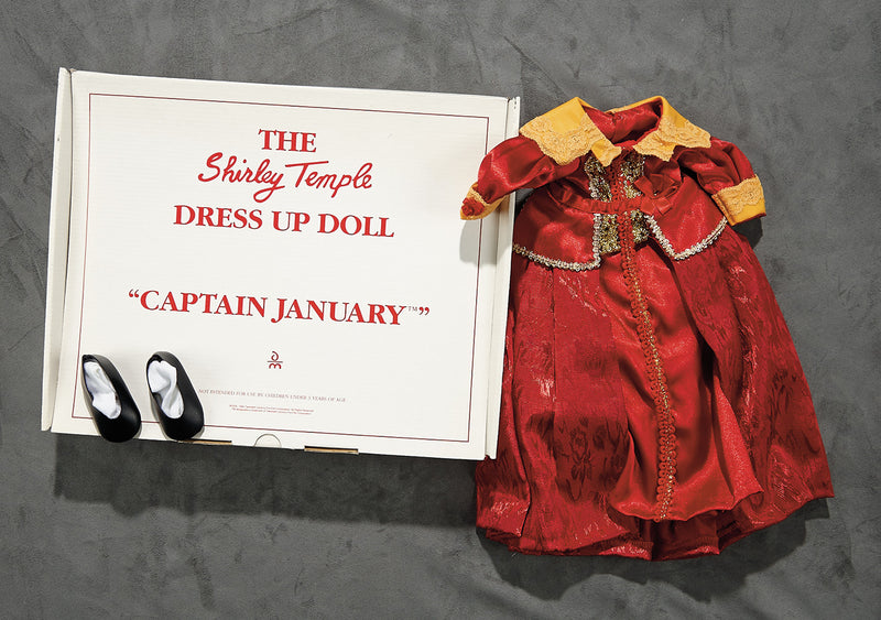 Shirley Temple "Captain January" Dress Up Doll Costume Prototypes