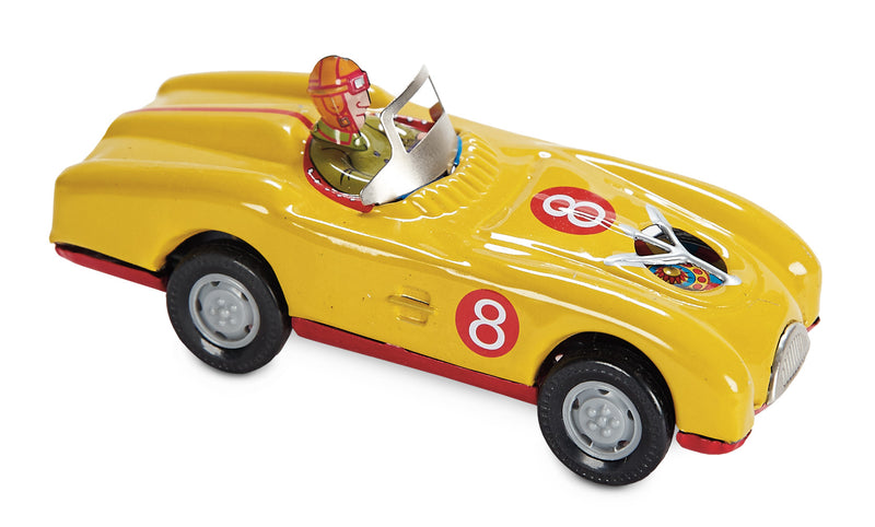 Yellow Race Car, Tin Toy