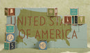 United States Wooden Blocks
